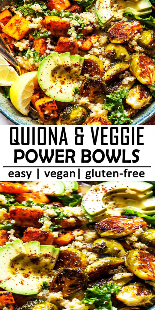 Quinoa and Veggie Power Bowls Recipe